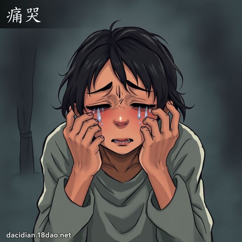 痛哭 - 國語大辭典配圖
