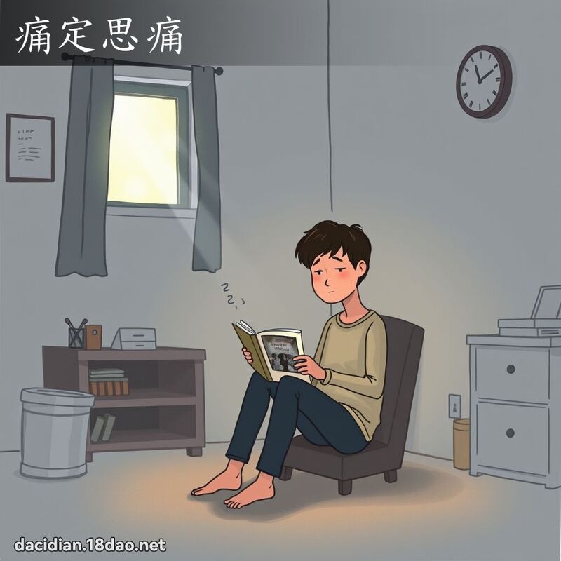 痛定思痛 - 國語大辭典配圖