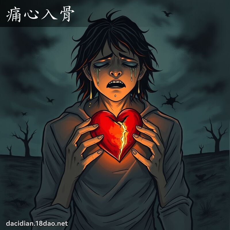 痛心入骨 - 國語大辭典配圖