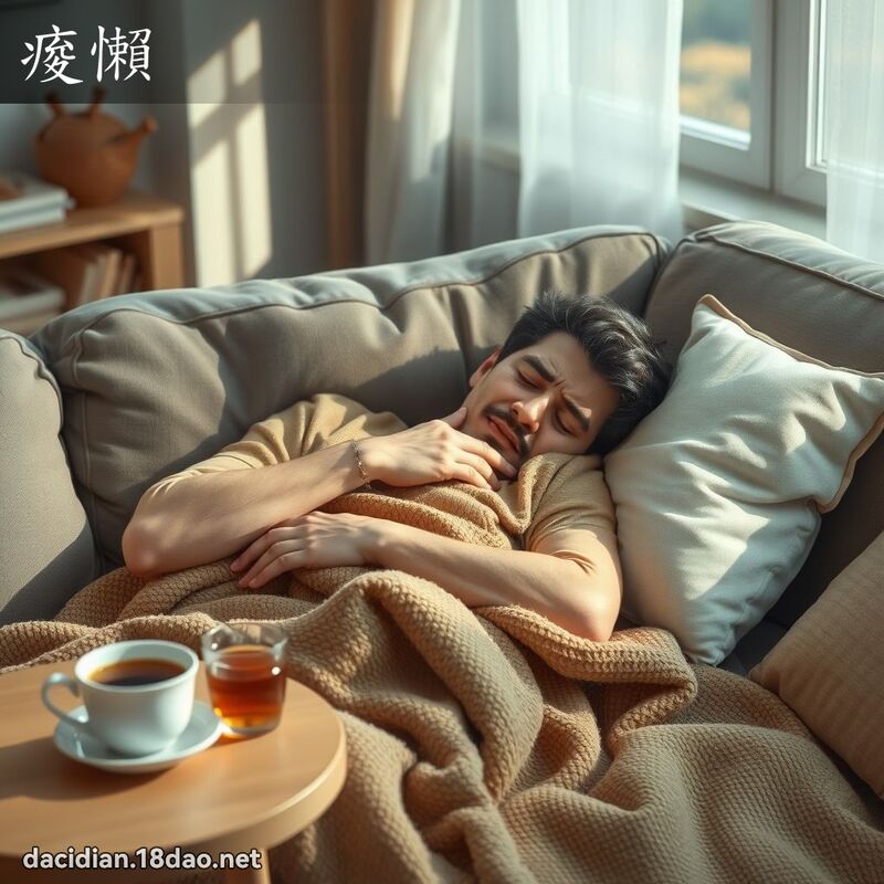 痠懒 - 国语大辞典配图