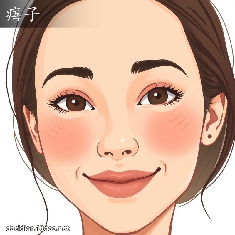 痦子 - 國語大辭典配圖