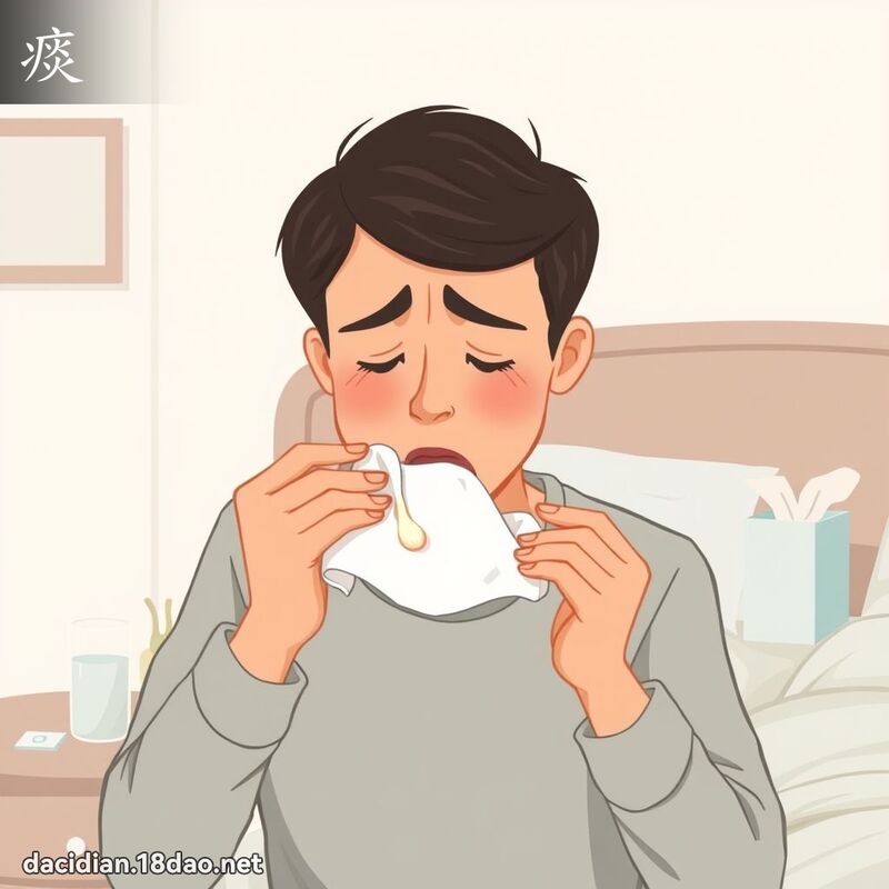 痰 - 国语大辞典配图