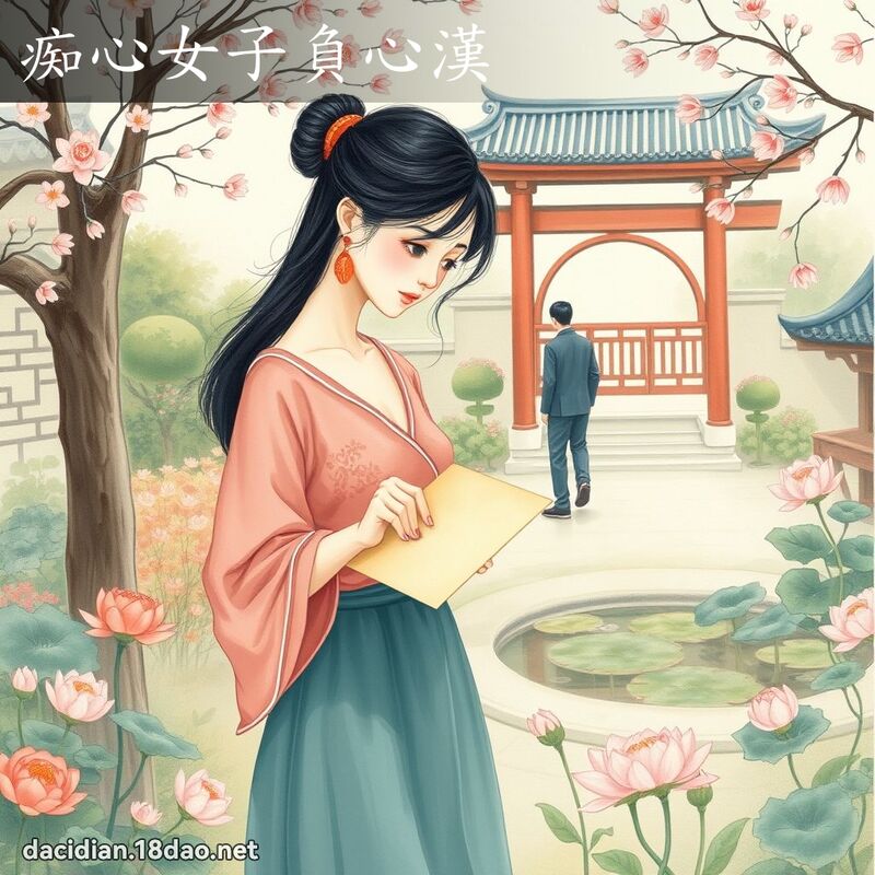 痴心女子负心汉 - 国语大辞典配图