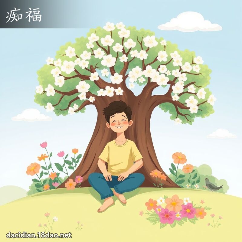 痴福 - 国语大辞典配图