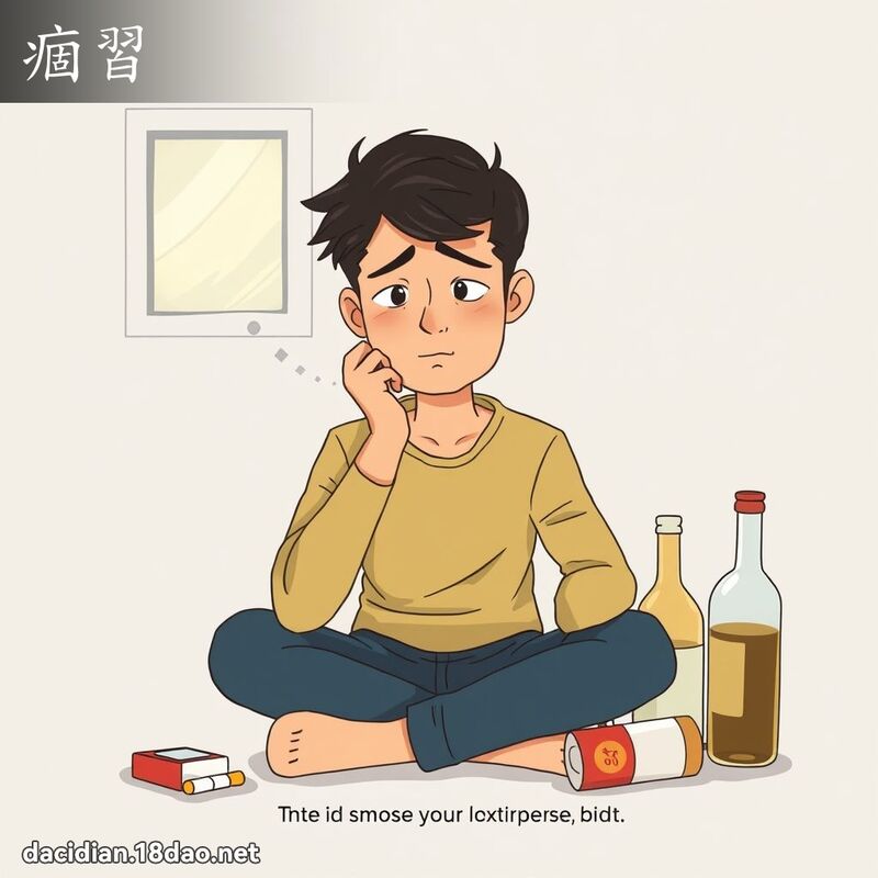 痼習 - 國語大辭典配圖