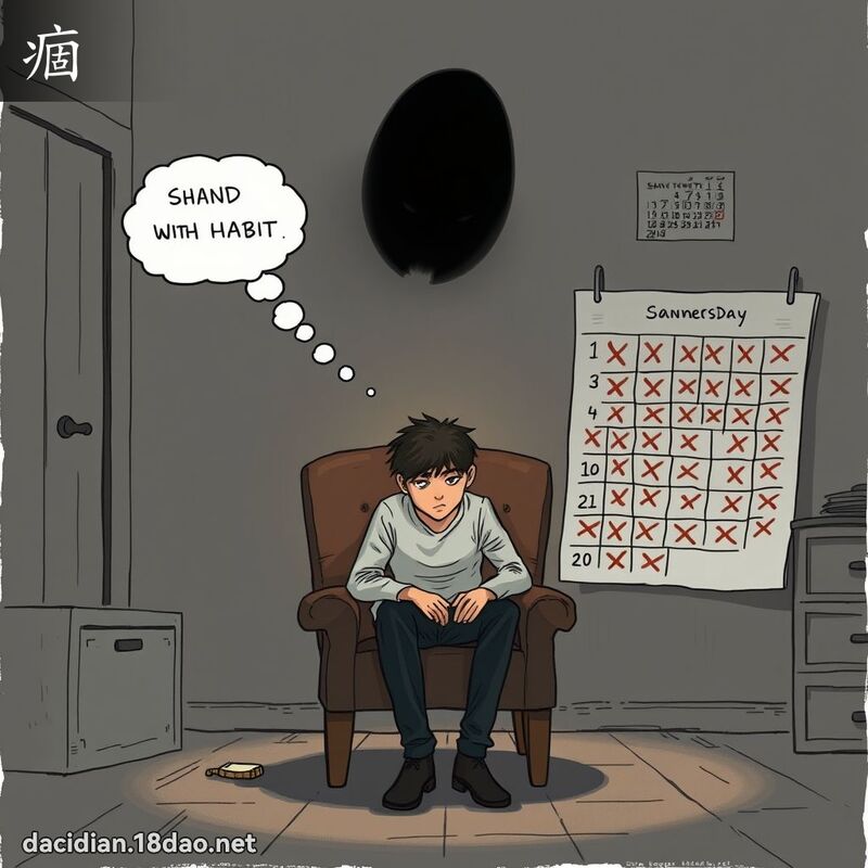 痼 - 國語大辭典配圖