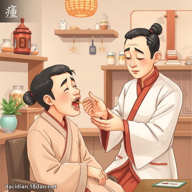 瘇 - 国语大辞典配图