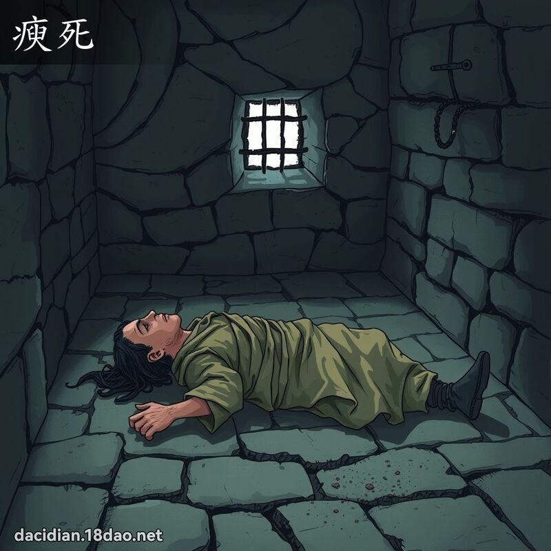 瘐死 - 國語大辭典配圖