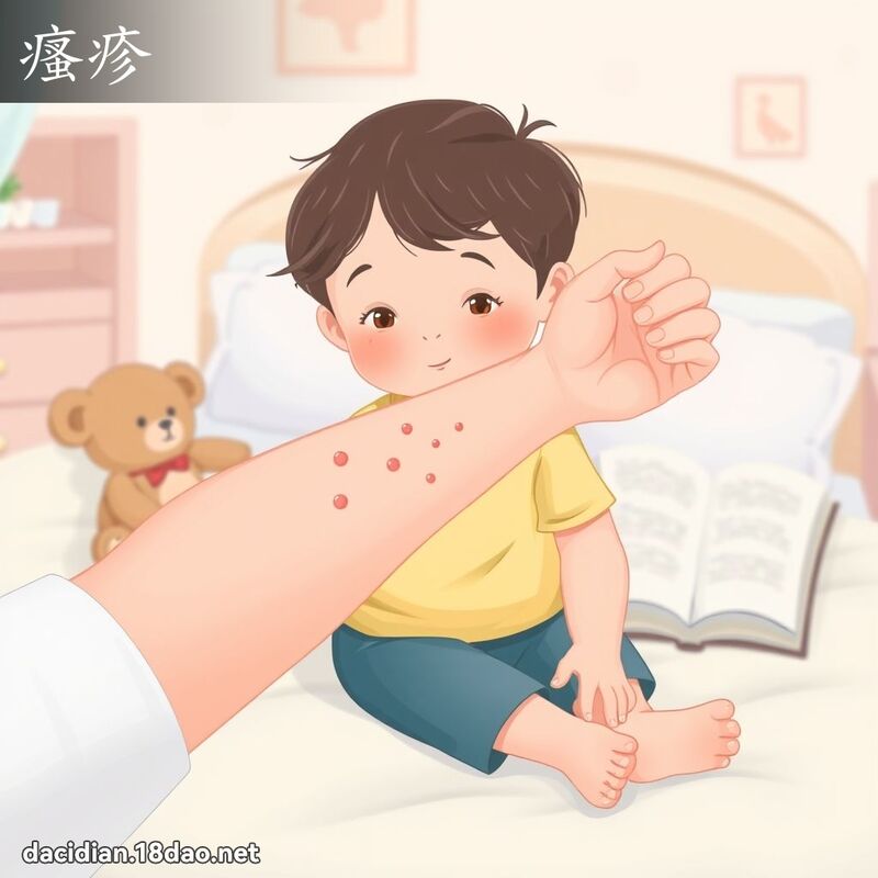 瘙疹 - 國語大辭典配圖