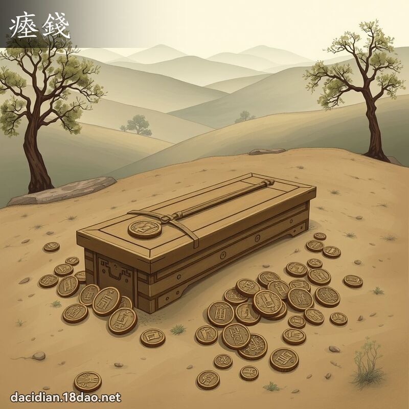 瘞錢 - 國語大辭典配圖