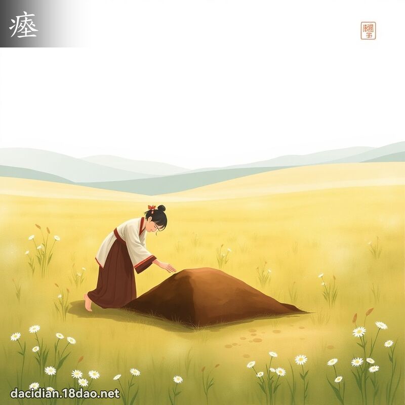 瘞 - 國語大辭典配圖