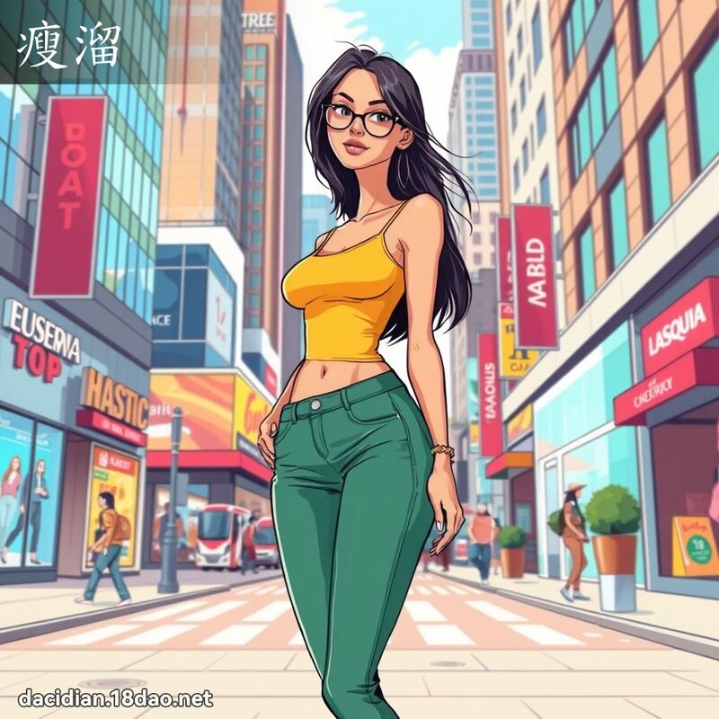 瘦溜 - 国语大辞典配图