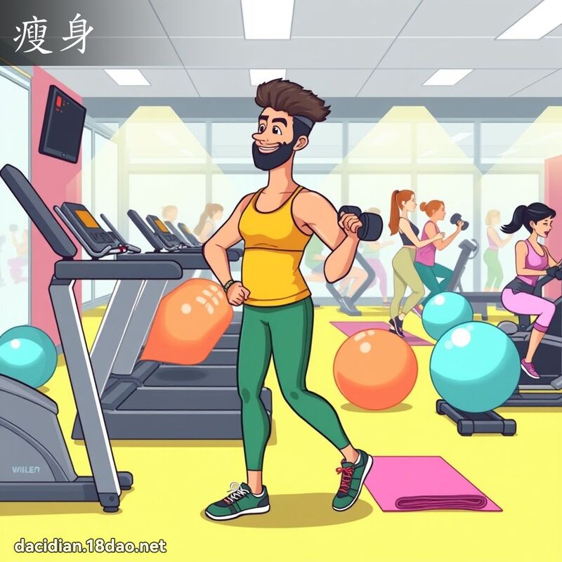 瘦身 - 国语大辞典配图