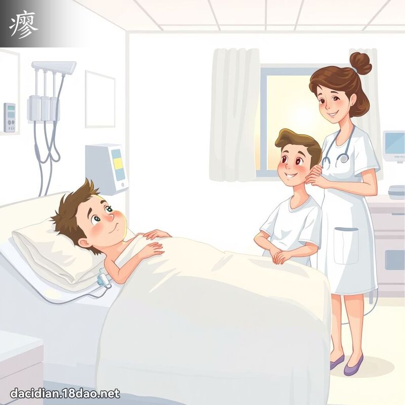 瘳 - 国语大辞典配图