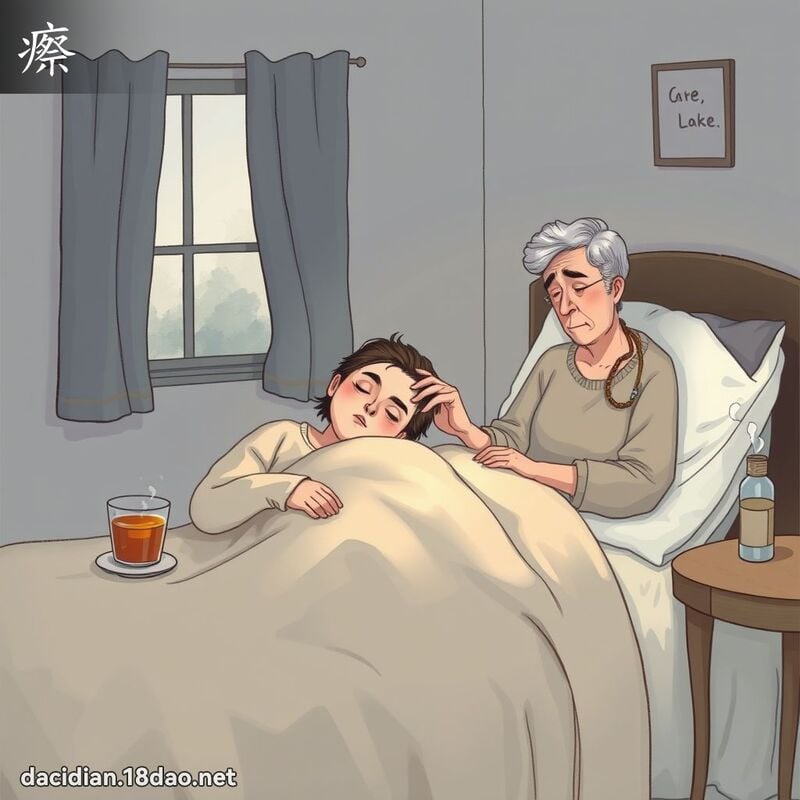 瘵 - 國語大辭典配圖