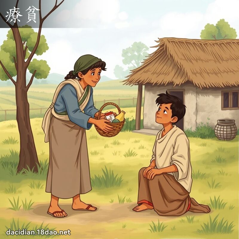 療貧 - 國語大辭典配圖