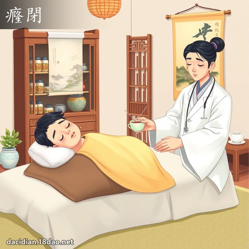 癃閉 - 國語大辭典配圖