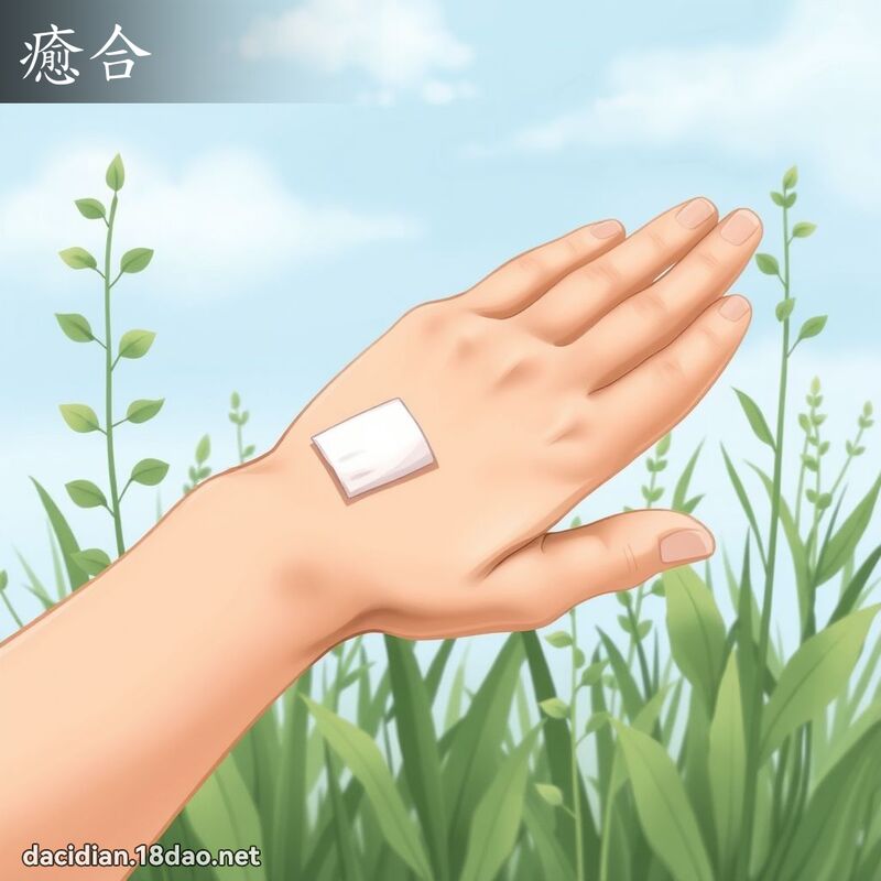 癒合 - 国语大辞典配图