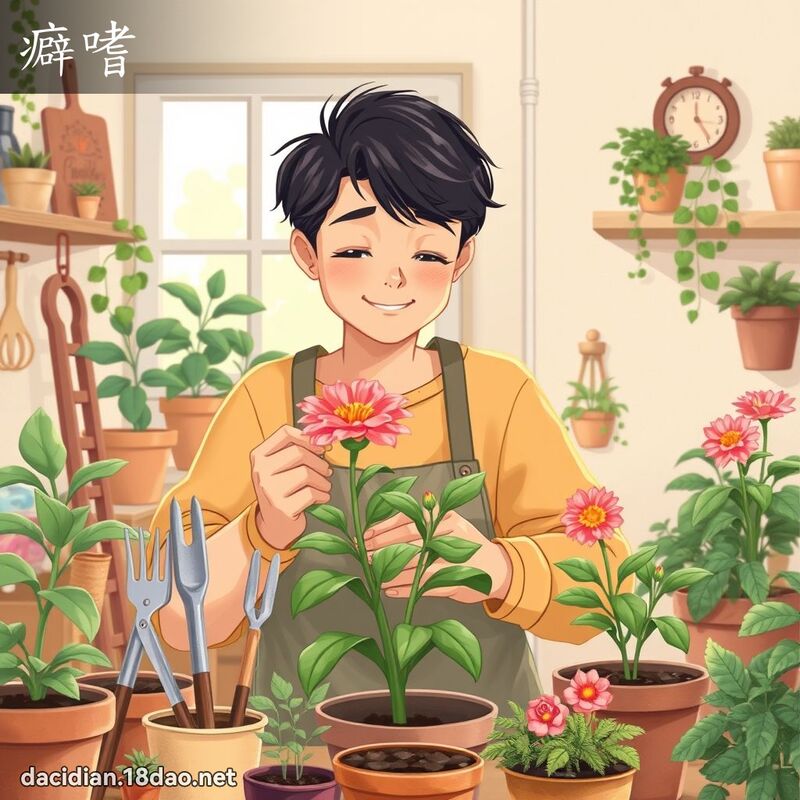 癖嗜 - 國語大辭典配圖