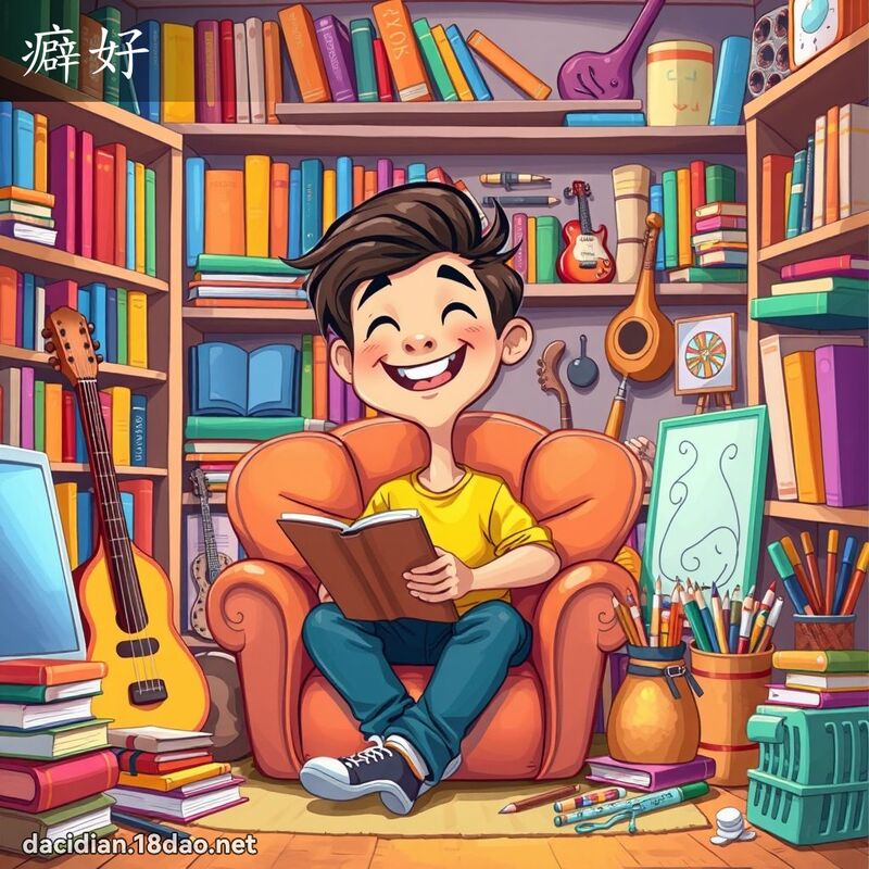 癖好 - 國語大辭典配圖