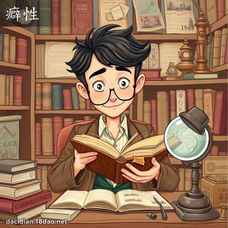 癖性 - 國語大辭典配圖