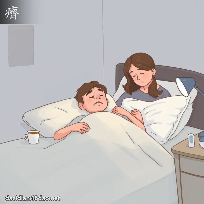 癠 - 國語大辭典配圖