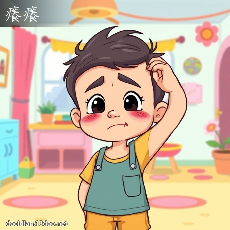 癢癢 - 國語大辭典配圖