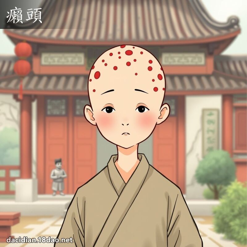 癩头 - 国语大辞典配图