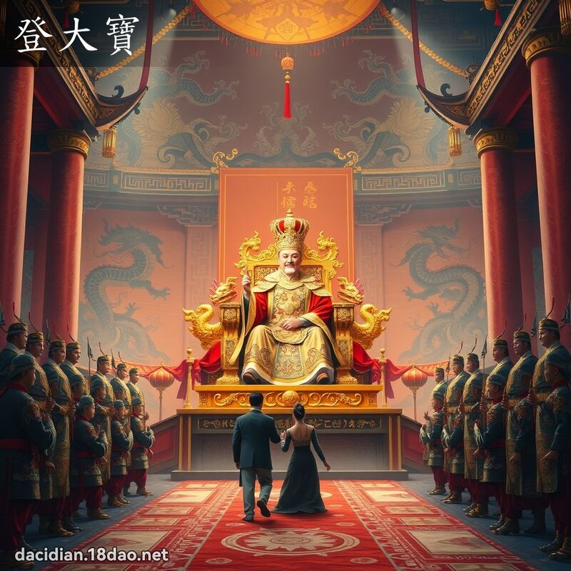 登大宝 - 国语大辞典配图
