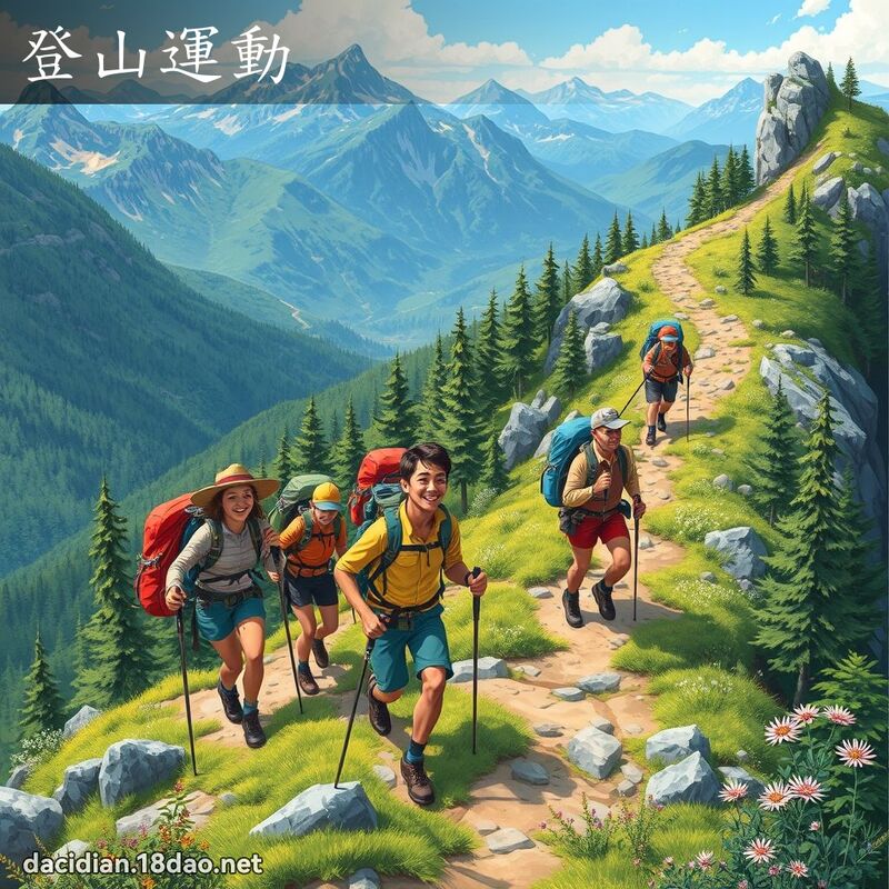 登山运动 - 国语大辞典配图