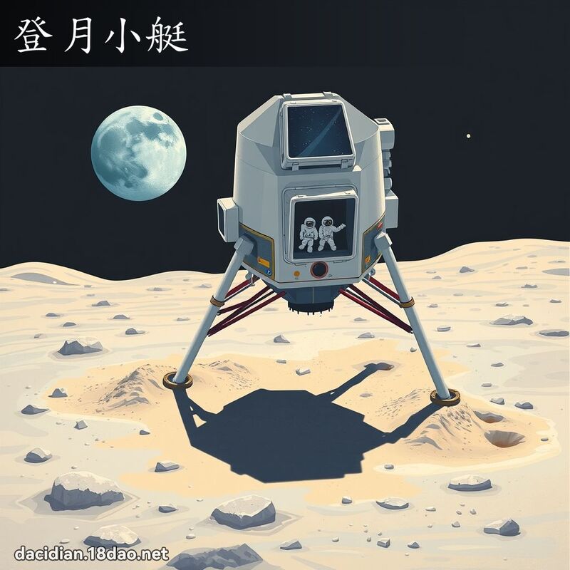 登月小艇 - 国语大辞典配图