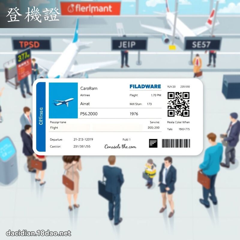 登机证 - 国语大辞典配图