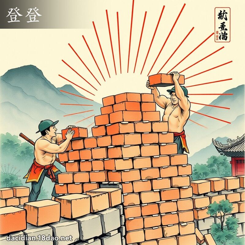 登登 - 国语大辞典配图