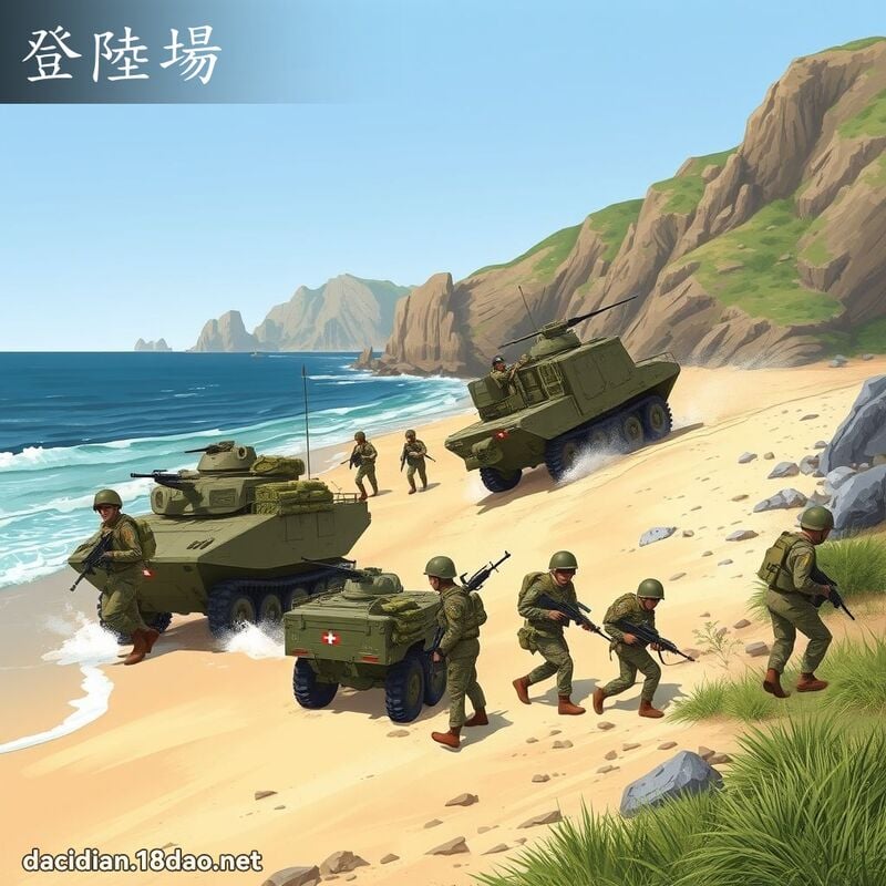 登陆场 - 国语大辞典配图