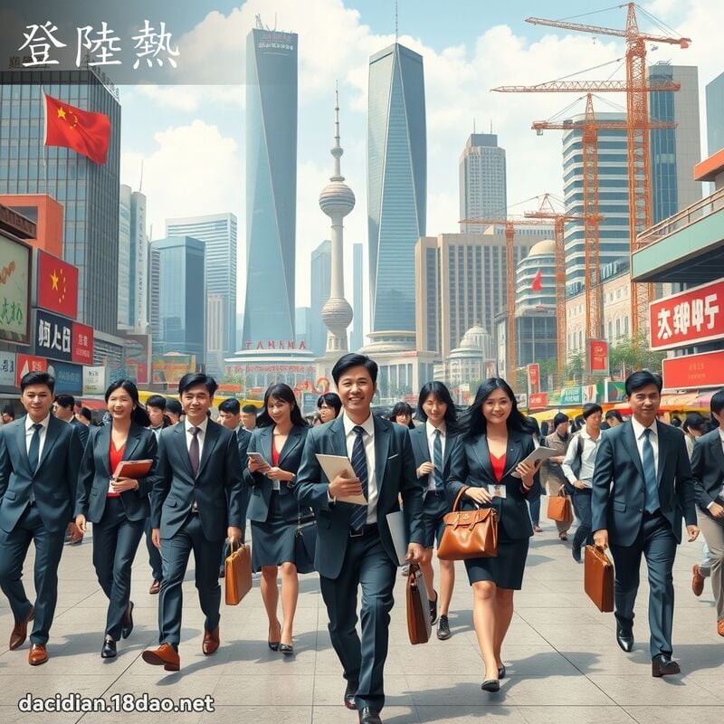 登陆热 - 国语大辞典配图