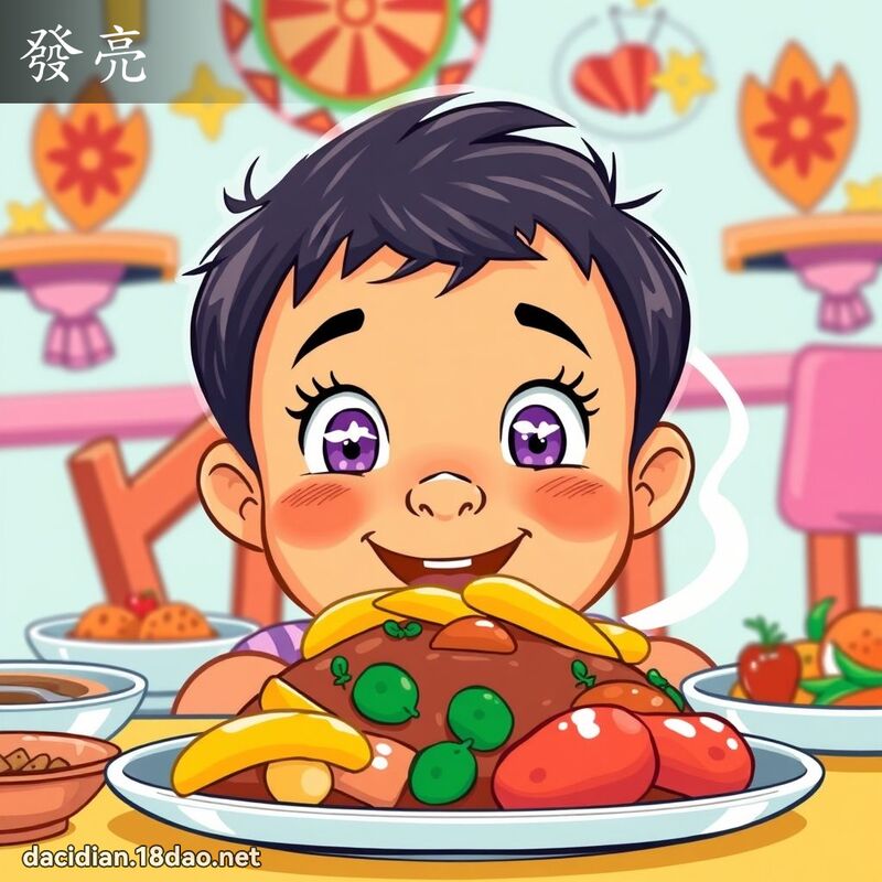 發亮 - 國語大辭典配圖