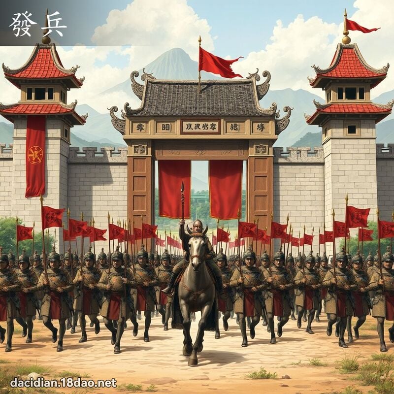 发兵 - 国语大辞典配图