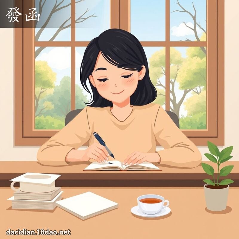 发函 - 国语大辞典配图