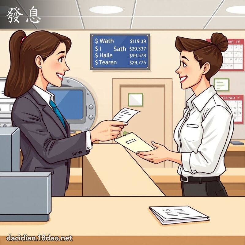 发息 - 国语大辞典配图