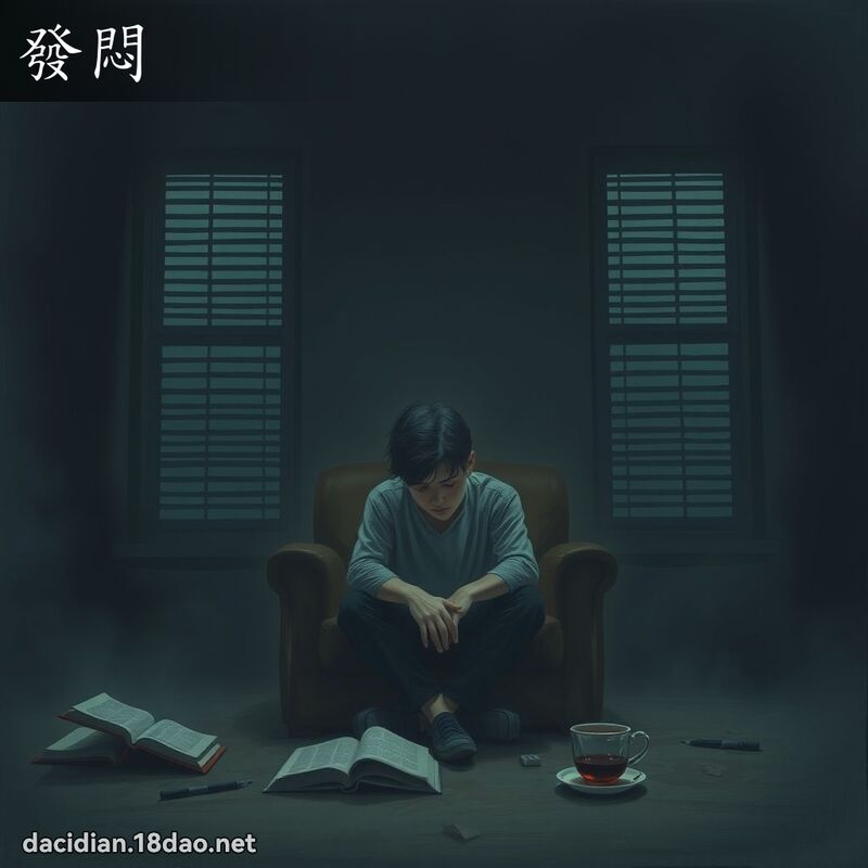 詞語: 發悶 (多意詞)