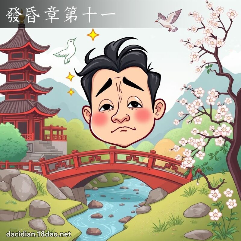 發昏章第十一 - 國語大辭典配圖