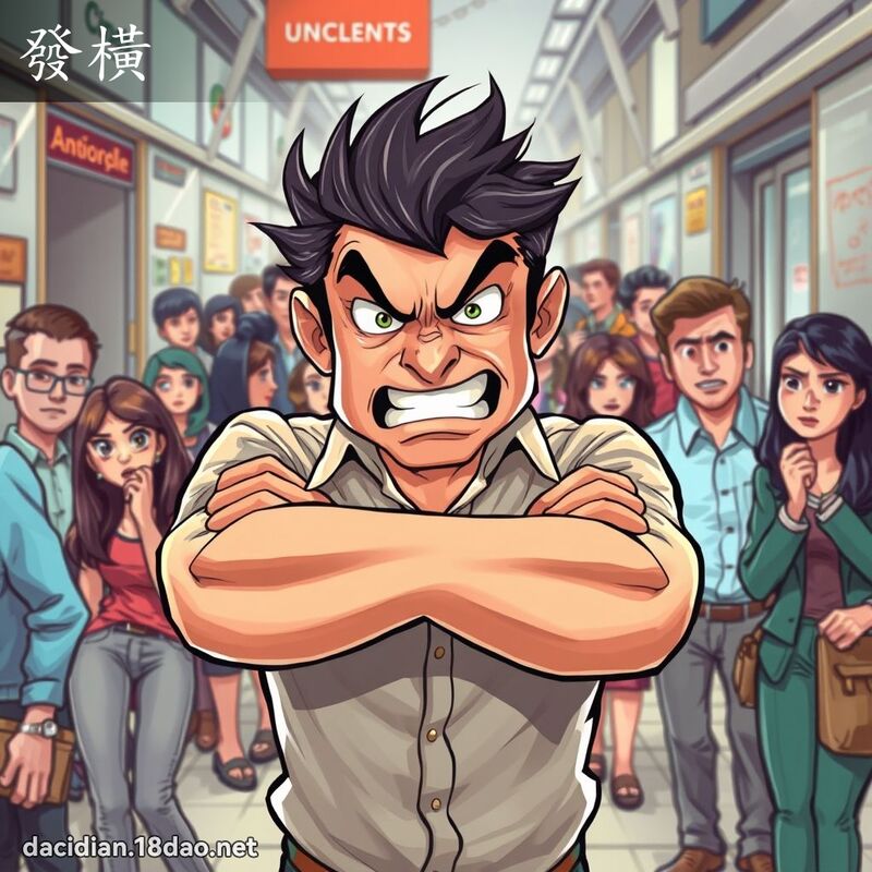 发横 - 国语大辞典配图
