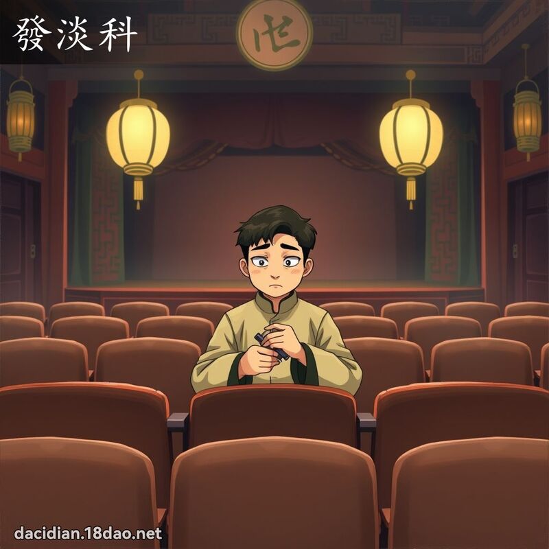 发淡科 - 国语大辞典配图