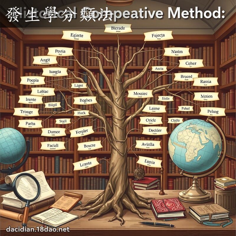 发生学分类法 - 国语大辞典配图