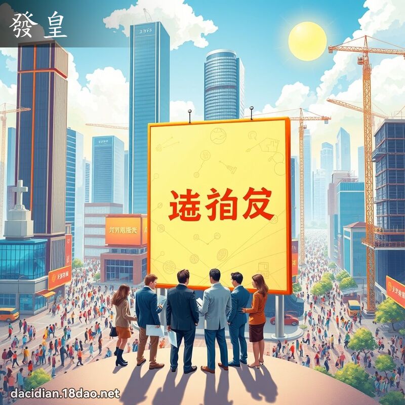 发皇 - 国语大辞典配图