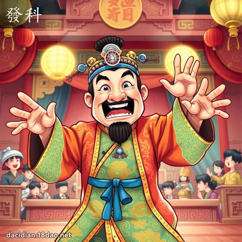 發科 - 國語大辭典配圖