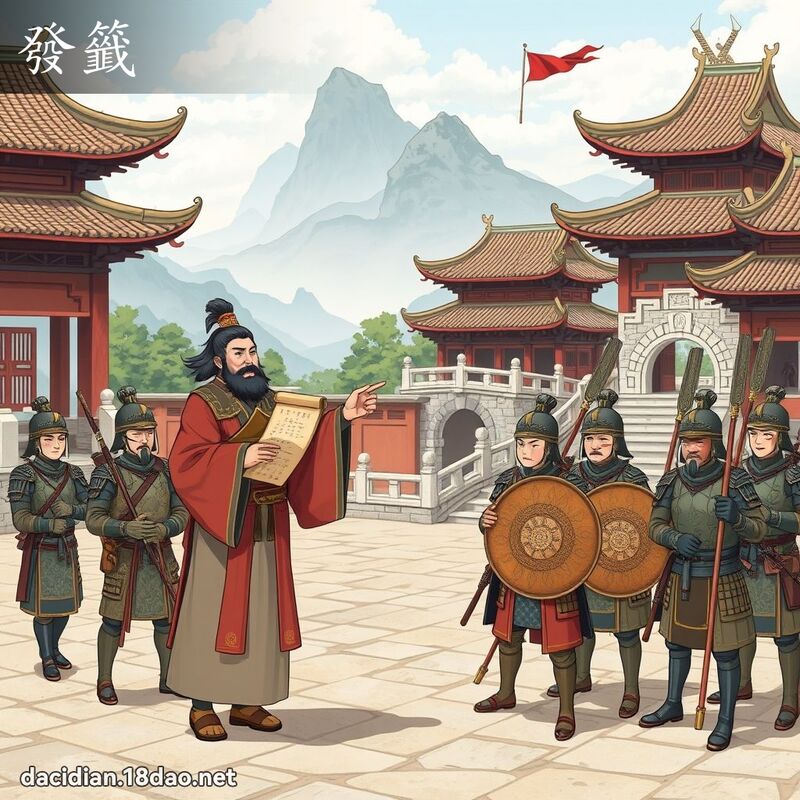 发签 - 国语大辞典配图