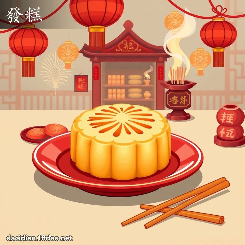 發糕 - 國語大辭典配圖