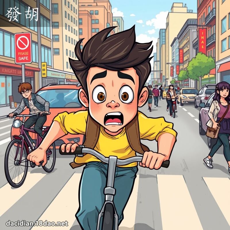 發胡 - 國語大辭典配圖