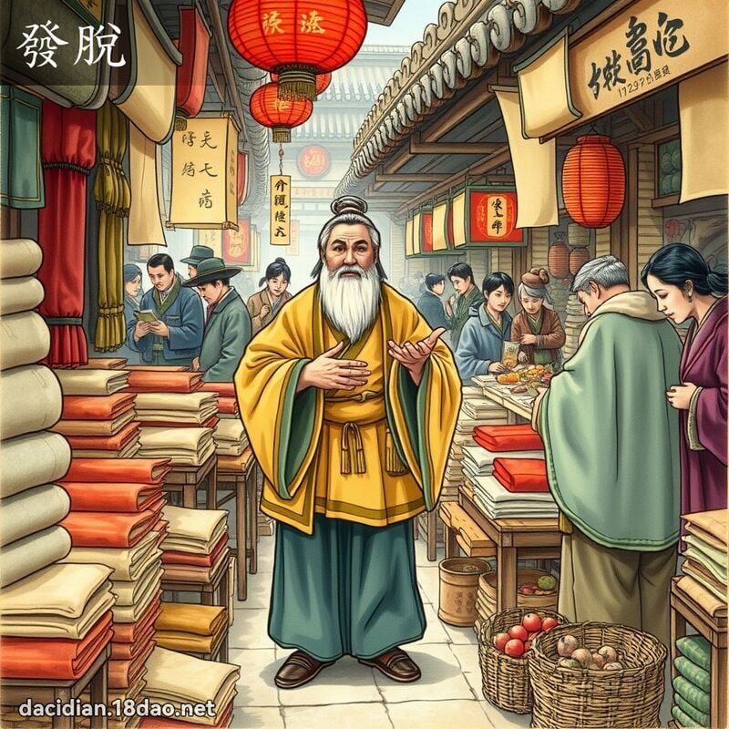 發脫 - 國語大辭典配圖